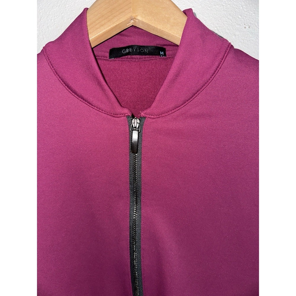 Greyson Siasconset 1/4 Zip Mens Medium Performance Stretch Golf Meadowsweet